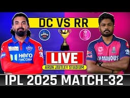 🔴Live Ipl 2025 Delhi Capitals vs Rajasthan Royal Match-32 | Ipl Live Cricket Match | Rr vs Dc Live