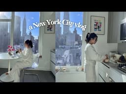 Living in NYC in my 30's | preparing for travels, my skincare/makeup routine, & making new friends!