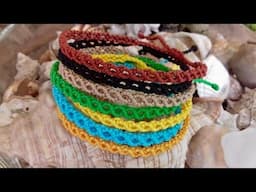 DIY BRACELET IDEAS 💡| HANDMADE BRACELET | HOW TO MAKE THREAD BRACELET | CREATION&YOU