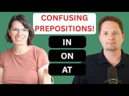 CONFUSING PREPOSITIONS: IN THE DESK, ON THE DESK, AT THE DESK, IN THE CHAIR, ON THE CHAIR,ON THE BED