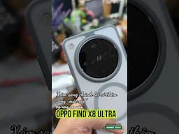 Ốp lưng "must have"cho Find X8 Ultra. Vừa đẹp, vừa chống sốc, vừa có "mát xép". #x8ultra #oppo