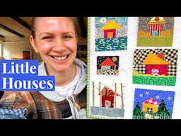 Little Houses Made From Crumbs