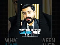 Understanding the Differences Between Law and Rule