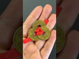 Lucky coins making | Chinese fengshui coins for money wealth & prosperity #chinesecoin