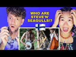 FINNISH BAND STEVE'N'SEAGULLS SURPRISED US!! (Thunderstruck by AC/DC)