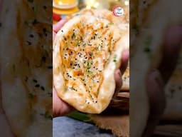 2 Min mei Pani se Banaye Soft Aloo Kulcha-NA Tandoor Na Yeast | Homemade Aloo Kulcha Recipe #shorts