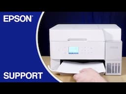 Epson EcoTank ET-3958 | Cleaning the Printhead