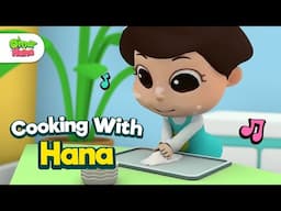 Cooking with Hana 🥪🌭🍕🍔 | Islamic Series & Songs For Kids