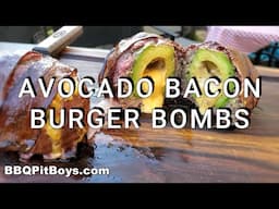 Avocado Bacon Burger Bombs