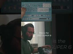 Beautiful sounds, no talking (UDO Super6)  #sounddesign #super6 #udosuper6
