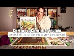 Sprites & Sprouts Preview! | Sprites help the Farmer tend & grow their sprouts!