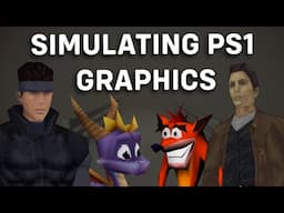 Why Did PS1 Games Look Like That?