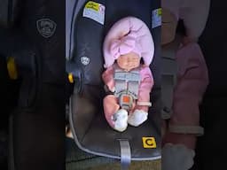 Newborn baby Winter is ready for her 1st doctor's appointment. #baby #newborn