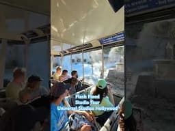Flash Flood Studio Tour Universal Studios Hollywood ￼Special Effect ￼ #universalstudioshollywood