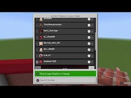 Mitch plays Minecraft with McDonalds skins