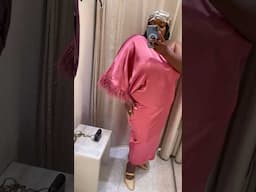 Zara Feather Dress Try On🔥