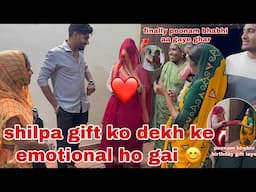 Anniversary ke din shilpa ko mene kya gift 🎁 diya ? 🥰 | Thakor’s family vlogs ￼