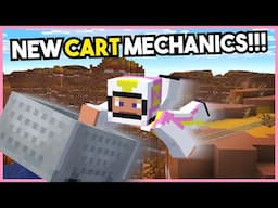 🔴 Testing the NEW Minecart Mechanics!!! - ZITS Community Coaster!