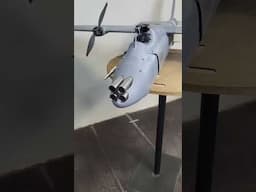 New Ukrainian Fixed Wing Gun Drone