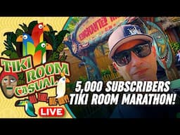 LIVE Enchanted Tiki Room Marathon at Disneyland! Celebrating 5K Subscribers! - Part 3