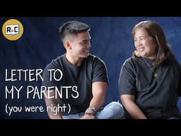 People Write A Letter To Their Parents (And Why They Were Right) | Rec•Create