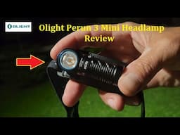 Olight Perun 3 Mini Headlamp Review (NEW Design)