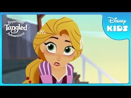 Rapunzel is IN for Challenge of the Brave 💪🏋️‍♀️🔥| Rapunzel's Tangled Adventure | @disneykids