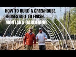 DIY Greenhouse Construction That Survives Montana Winters