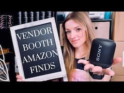 EVERYTHING YOU NEED FOR A CRAFT FAIR || VENDOR BOOTH AMAZON FINDS