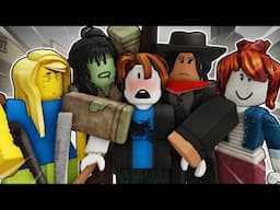DEAD RAILS, BUT THERE ARE ONLY GIRLS!? Roblox Animation
