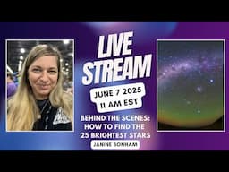 LIVE STREAM: Starry Wonders - Find the 25 Brightest Stars