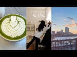 busy winter days in my life in boston: Celtics game with dad, lunar new year party!