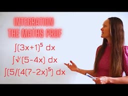 The Maths Prof: Integration of (ax+b)ⁿ