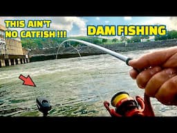 Fishing (DEADLY WATERS) at a DAM on the TENNESSEE RIVER !!