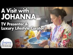 QVC TV Presenter Johanna Baumgartner Visits the Chateau