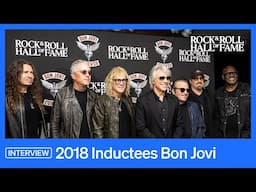 Bon Jovi | Interview at the Rock & Roll Hall of Fame | 2024 Bon Jovi Forever exhibit opening