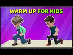10 EXERCISES FOR KIDS TO WARM UP - STRETCH & BEND