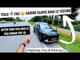 OMG 😳 Kia ये क्या किया ? Carens Clavis ADAS L2 Real World Test | All Features | Human Test 😲