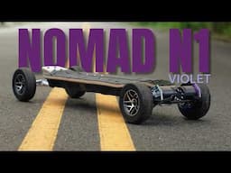 Acedeck Nomad N1 Violet Electric Skateboard Is STUNNING – First Look!