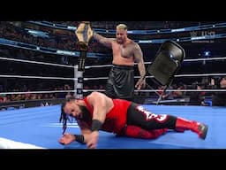 Solo Sikoa Attacks Jacob Fatu & Betray Him For United States Championship WWE Smackdown Highlights