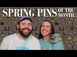 Our Spring Disney Pin Collection | Disney Spring Pins of the Month