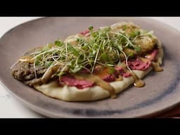 Grilled Eggplant Flatbread