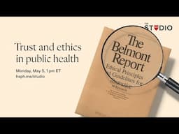 Trust and ethics in public health