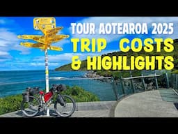 How Much It Cost to Bike the Length of New Zealand | Tour Aotearoa Highlights & Expenses