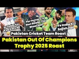 Pakistan Out Of Champions Trophy 2025 Roast | Pakistan Cricket Team Roast | Pak Roast | Twibro