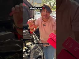 Karol bagh Wire Cut scam❌  #car #automobile #india #mahindra #scam #fraud #shorts #shortvideo #short