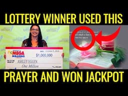 MIRACLE PRAYER THAT WORKS IMMEDIATELY! LOTTO WINNING SCRIPTURES!