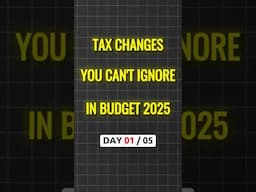 Day 1 Marginal Relief Explained #shorts #budget2025