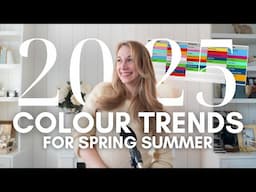 TOP 10 COLOUR TRENDS FOR 2025 🌈 ft. Vogue, Who What Wear & Pinterest