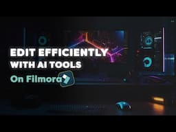 How Filmora Helps You Edit Efficiently with AI Tools
